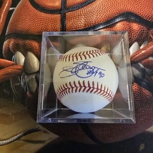 Rawlings Autographed Baseball with Red Stitching